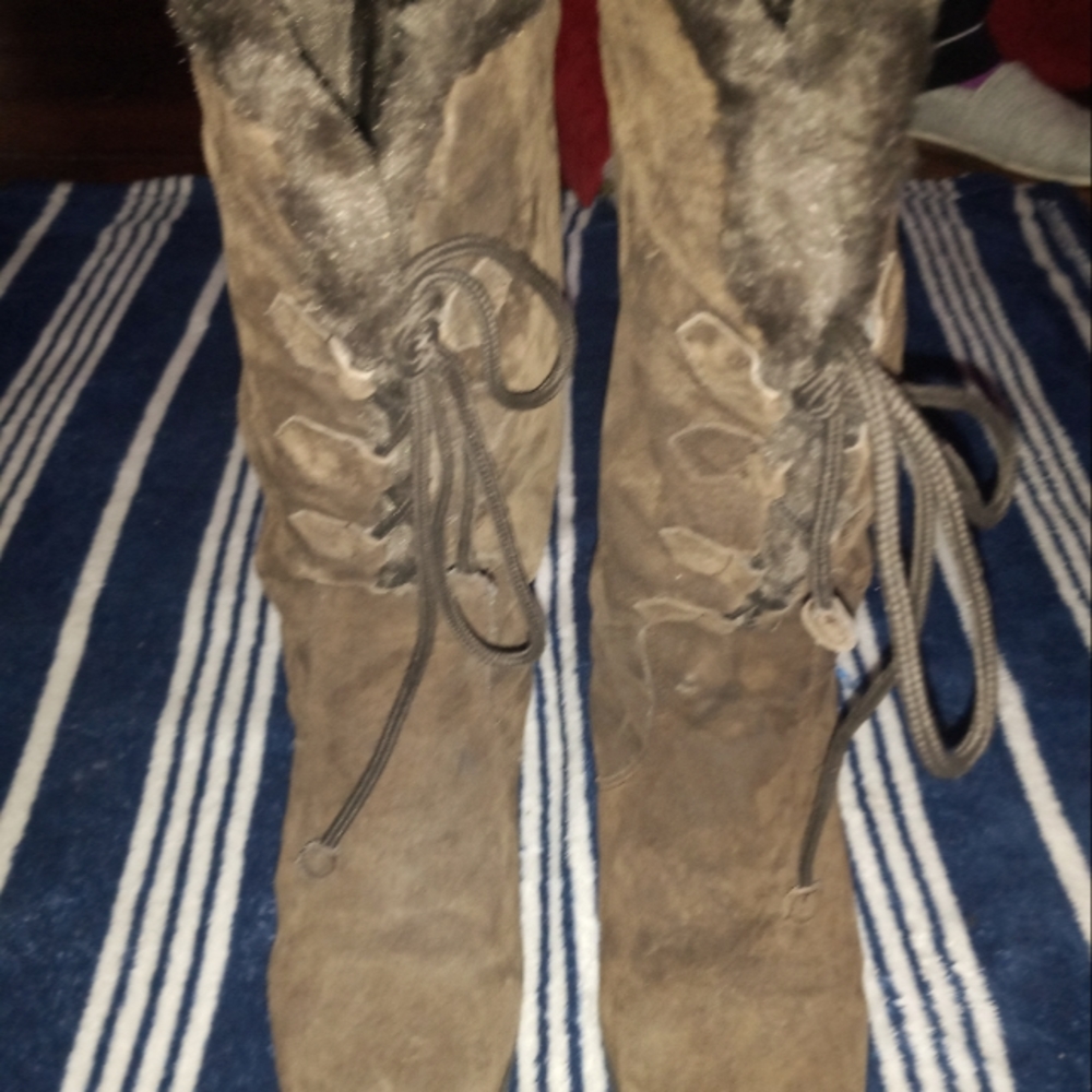Khombu lace up boots